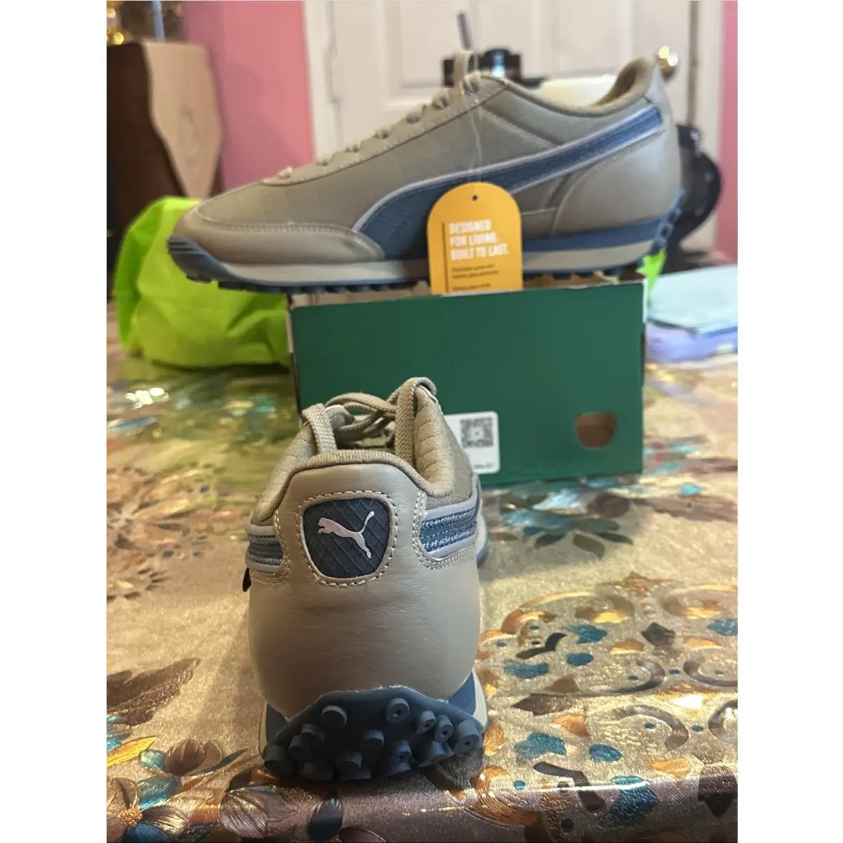 Puma shoes - 401094-01 - 401094-01 - Oak Branch/Grey Skies/Silver (UPC: 0197672261348) 6
