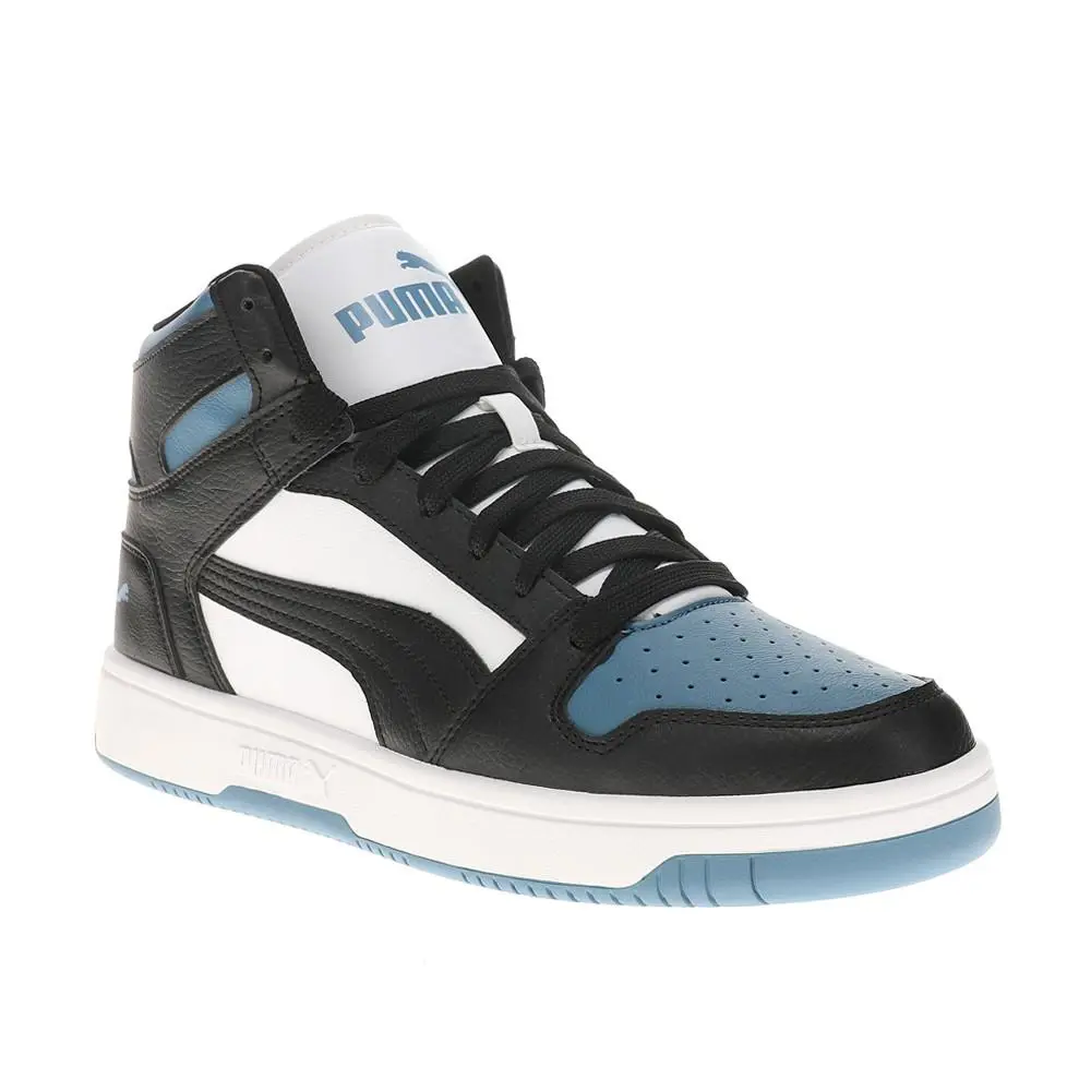 Puma shoes - PUMA Rebound Layup Rcl High Top - 40196401 - Black, Blue (UPC: 197672666754) 0
