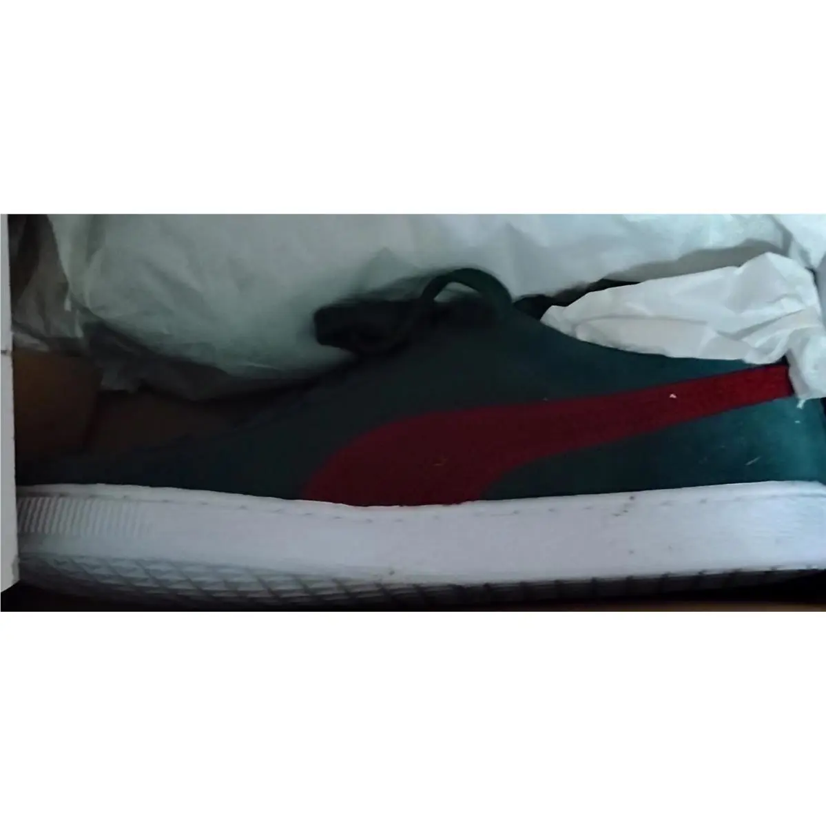 Puma shoes - PUMA Suede - Suede - Green 0