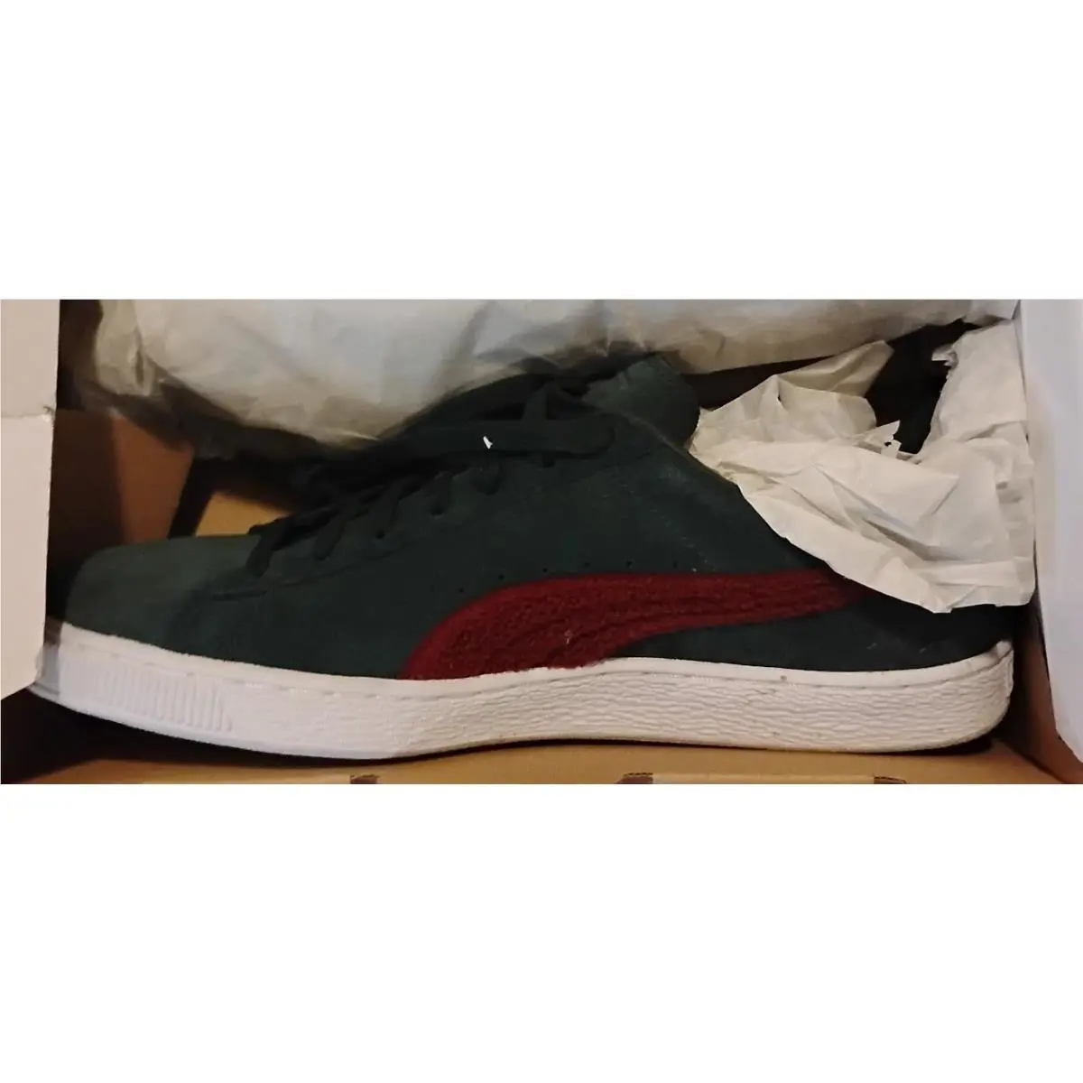 Puma shoes - PUMA Suede - Suede - Green 1