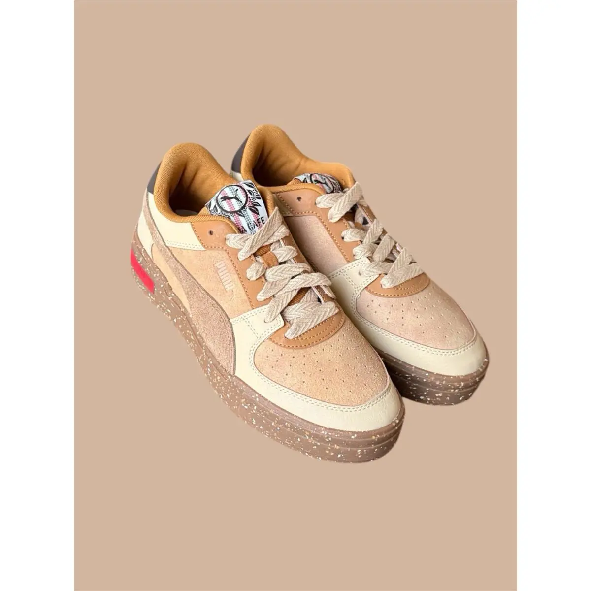 Puma shoes - Puma Ca Pro Café Lace Up - 38954801 - Brown (UPC: 195552178786) 4