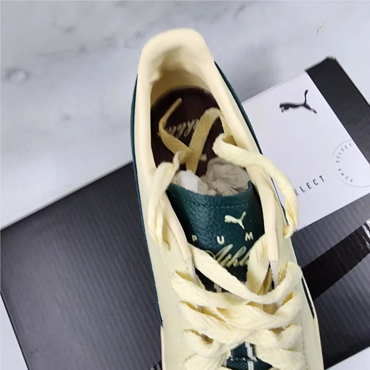 Puma shoes - PUMA Clyde - Clyde - Creamy Vanilla Dark Myrtle (UPC: 197670651332) 8