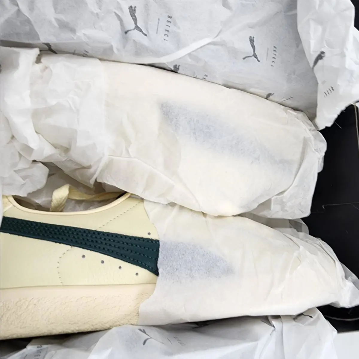 Puma shoes - PUMA Clyde - Clyde - Creamy Vanilla Dark Myrtle (UPC: 197670651332) 17
