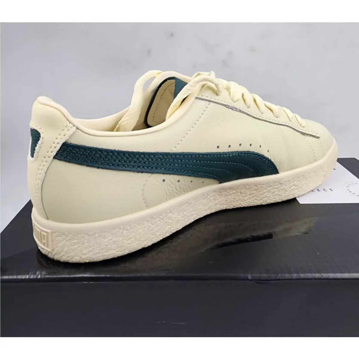 Puma shoes - PUMA Clyde - Clyde - Creamy Vanilla Dark Myrtle (UPC: 197670651332) 2