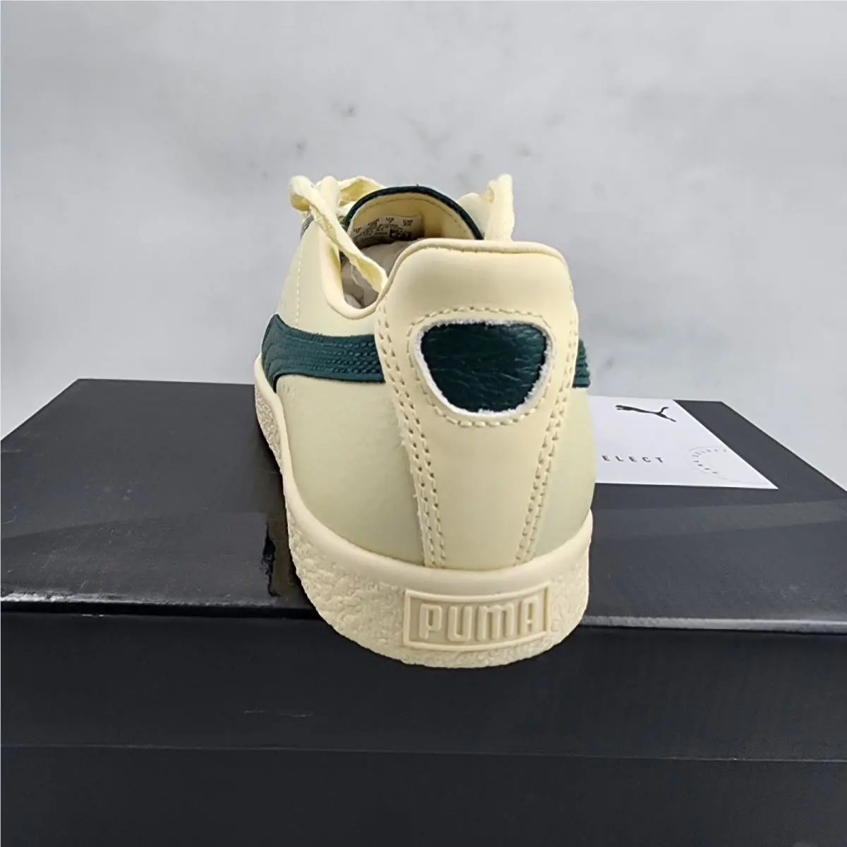 Puma shoes - PUMA Clyde - Clyde - Creamy Vanilla Dark Myrtle (UPC: 197670651332) 3