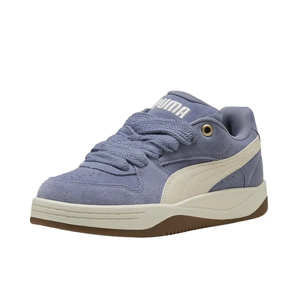 Puma shoes - PUMA Park Luna Suede Lace Up - 40251010 - Grey (UPC: 198556783420) 0