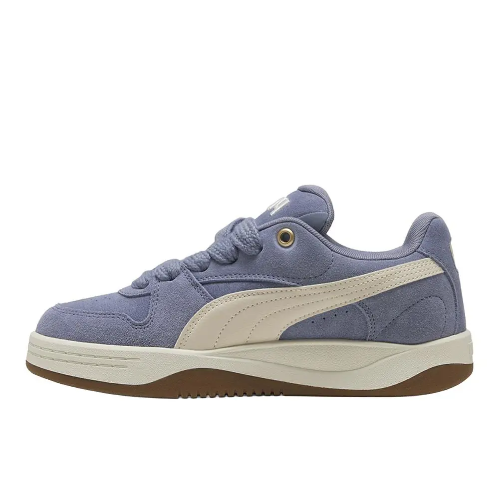 Puma shoes - PUMA Park Luna Suede Lace Up - 40251010 - Grey (UPC: 198556783420) 1