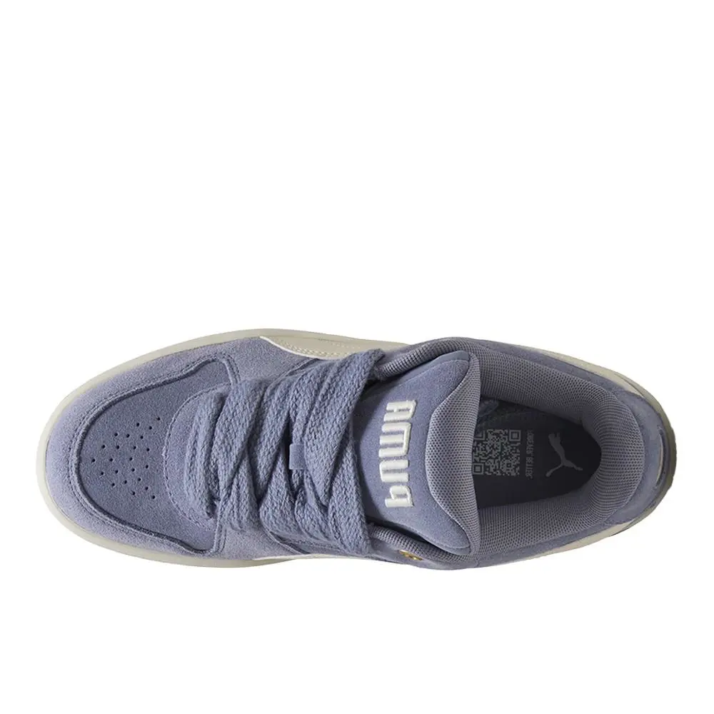 Puma shoes - PUMA Park Luna Suede Lace Up - 40251010 - Grey (UPC: 198556783420) 2