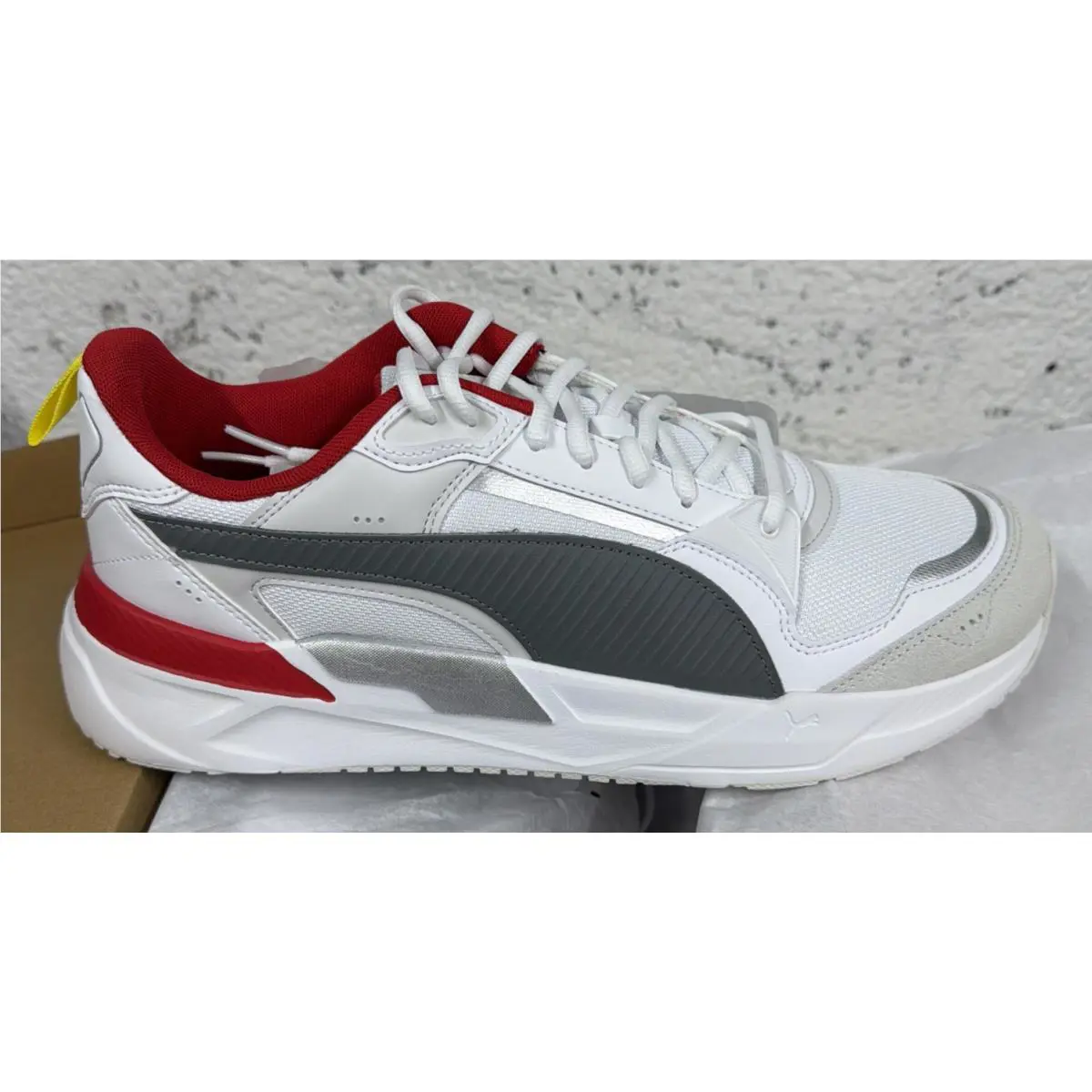 Puma shoes - PUMA Scuderia Ferrari Trinity 2 Lace Up - 30876202 - White 0