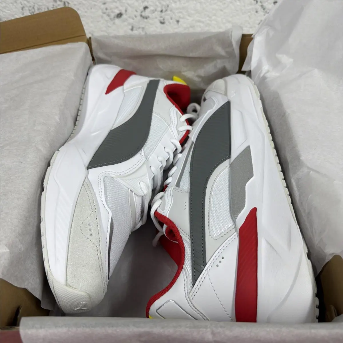 Puma shoes - PUMA Scuderia Ferrari Trinity 2 Lace Up - 30876202 - White 1