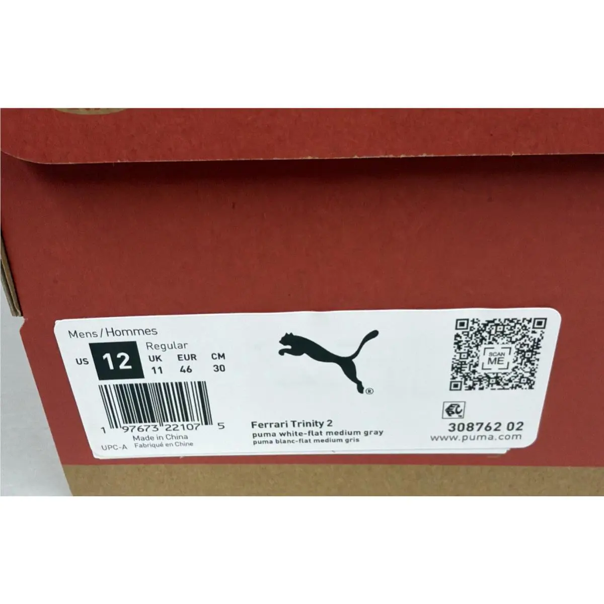 Puma shoes - PUMA Scuderia Ferrari Trinity 2 Lace Up - 30876202 - White 2