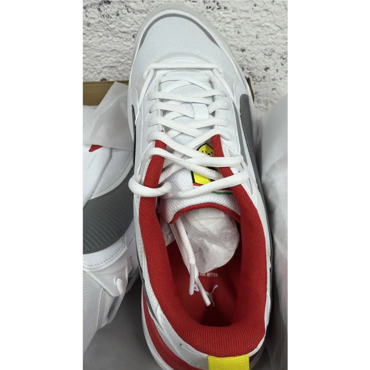 Puma shoes - PUMA Scuderia Ferrari Trinity 2 Lace Up - 30876202 - White 4