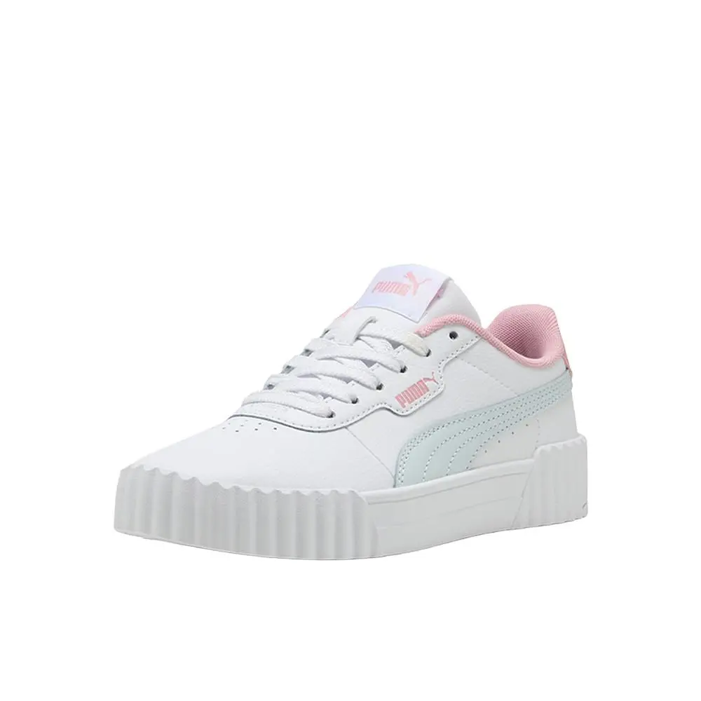Puma shoes - PUMA Carina 3.0 Lace Up  Youth - 40147611 - Red, White (UPC: 198551896613) 0