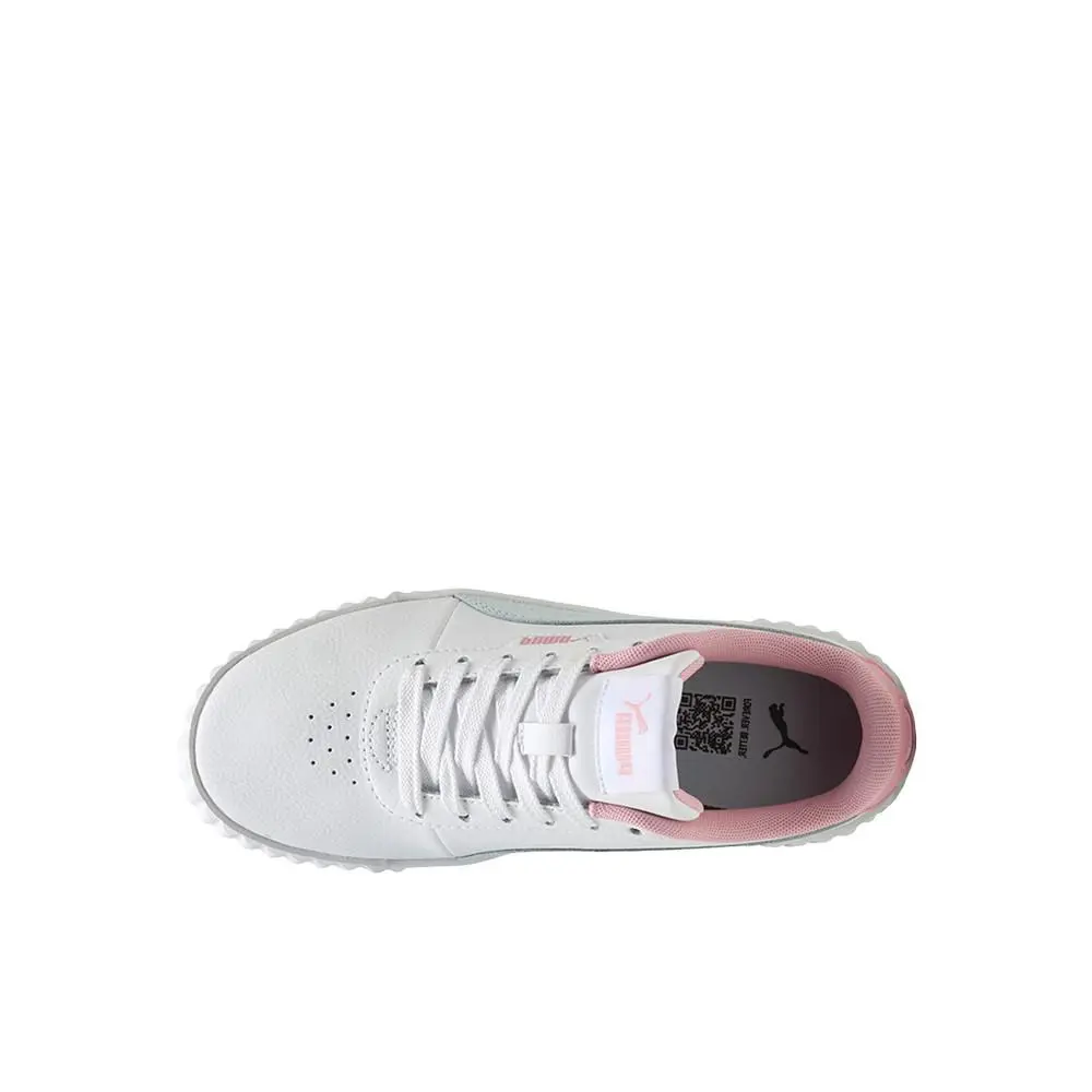Puma shoes - PUMA Carina 3.0 Lace Up  Youth - 40147611 - Red, White (UPC: 198551896613) 2