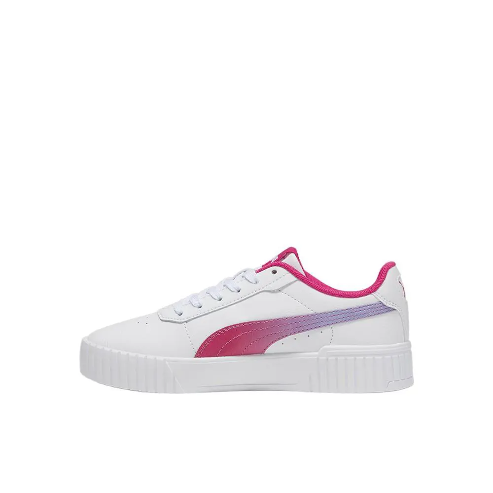 Puma shoes - PUMA Carina 2.0 Jelly Fade Lace Up  Youth - 39811101 - Pink, White (UPC: 197646464003) 1