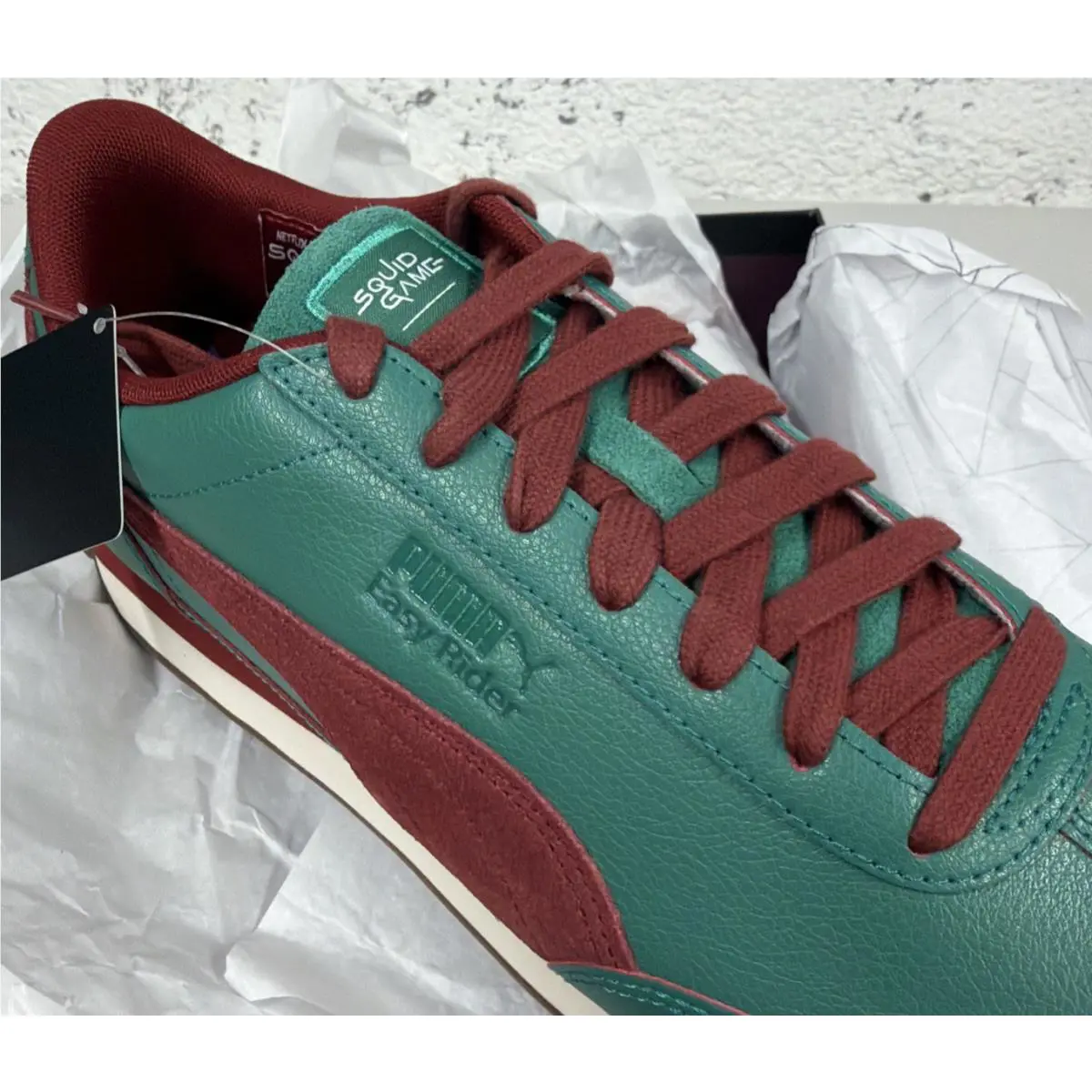 Puma shoes - PUMA  X Squid Game Easy Rider Lace Up - 39943101 - Green 0