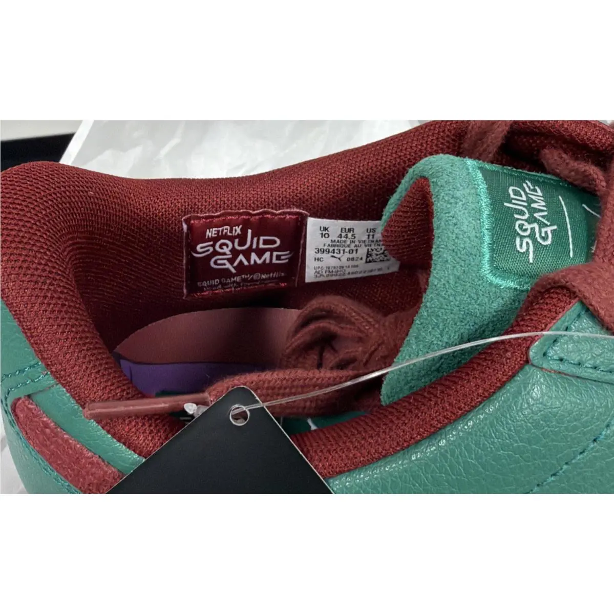 Puma shoes - PUMA  X Squid Game Easy Rider Lace Up - 39943101 - Green 6