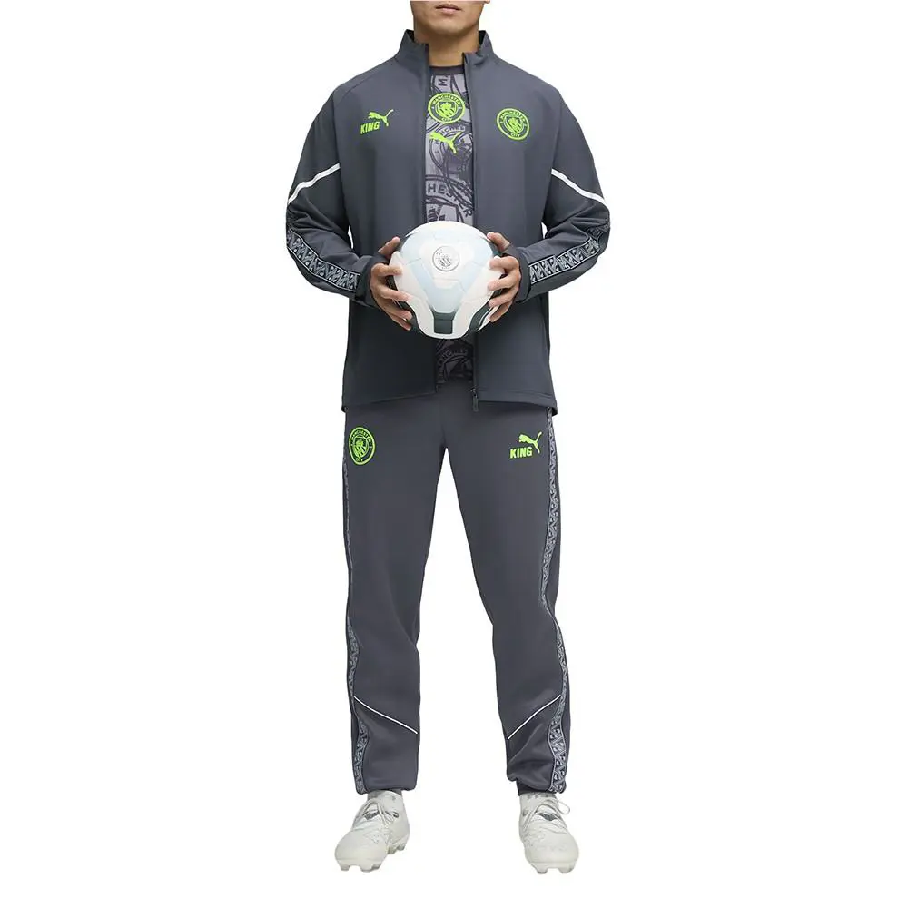 Puma clothing - PUMA Manchester City King Anthem Pants - 78217405 - Grey (UPC: 199259346226) 3