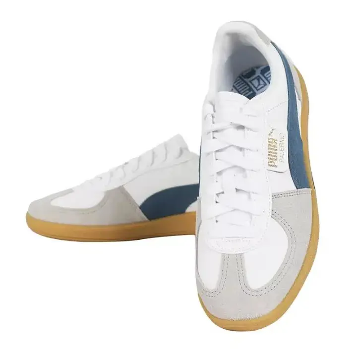 Puma shoes - PUMA Palermo - Palermo - 396464-14 - White / Blue Horizon / Gum 2