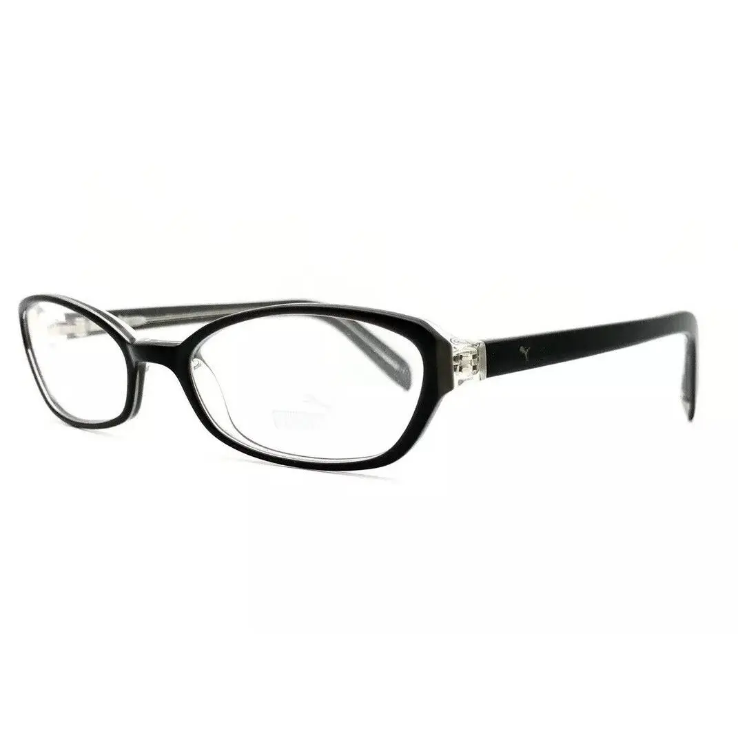 Puma Eyeglasses Piqalle Dark Grey 49•18•143 with Generic Case
