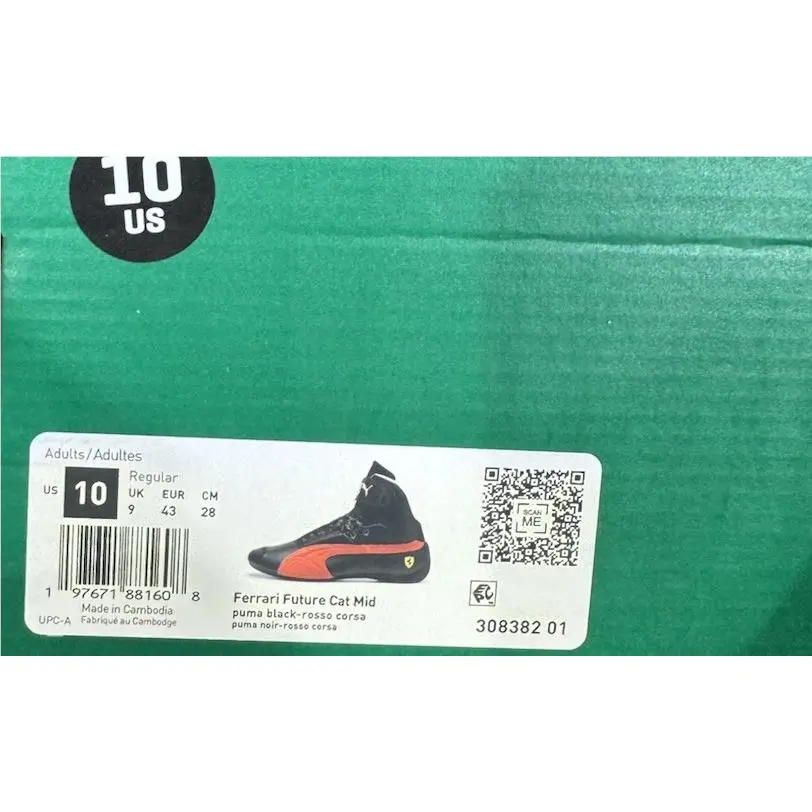 Puma shoes - Puma Scuderia Ferrari Future Cat - Black 8