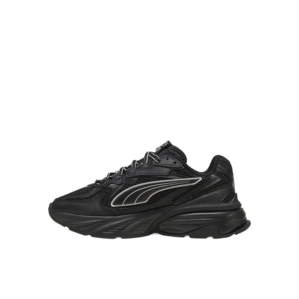 Puma shoes - PUMA Fade Lace Up  Youth - 40688703 - Black (UPC: 198556450438) 1