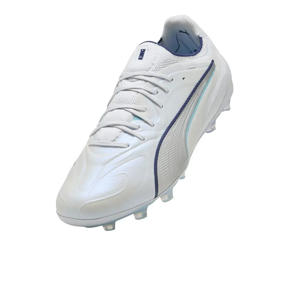 Puma shoes - PUMA King 20 Ultimate Firm GroundArtificial Ground Soccer Cleats - 10845703 - White (UPC: 198556219141) 4