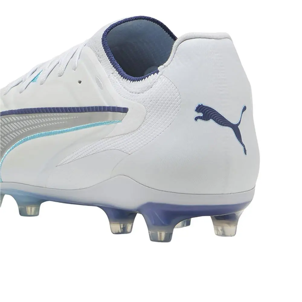 Puma shoes - PUMA King 20 Ultimate Firm GroundArtificial Ground Soccer Cleats - 10845703 - White (UPC: 198556219141) 5