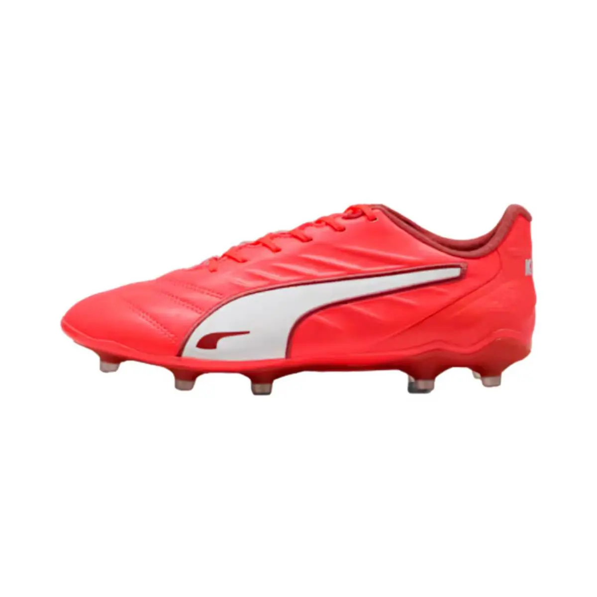 Puma King Pro Fg/ag Glowing Red / White / Red Fire 108312-01 Women`s Size 8 - Multicolor