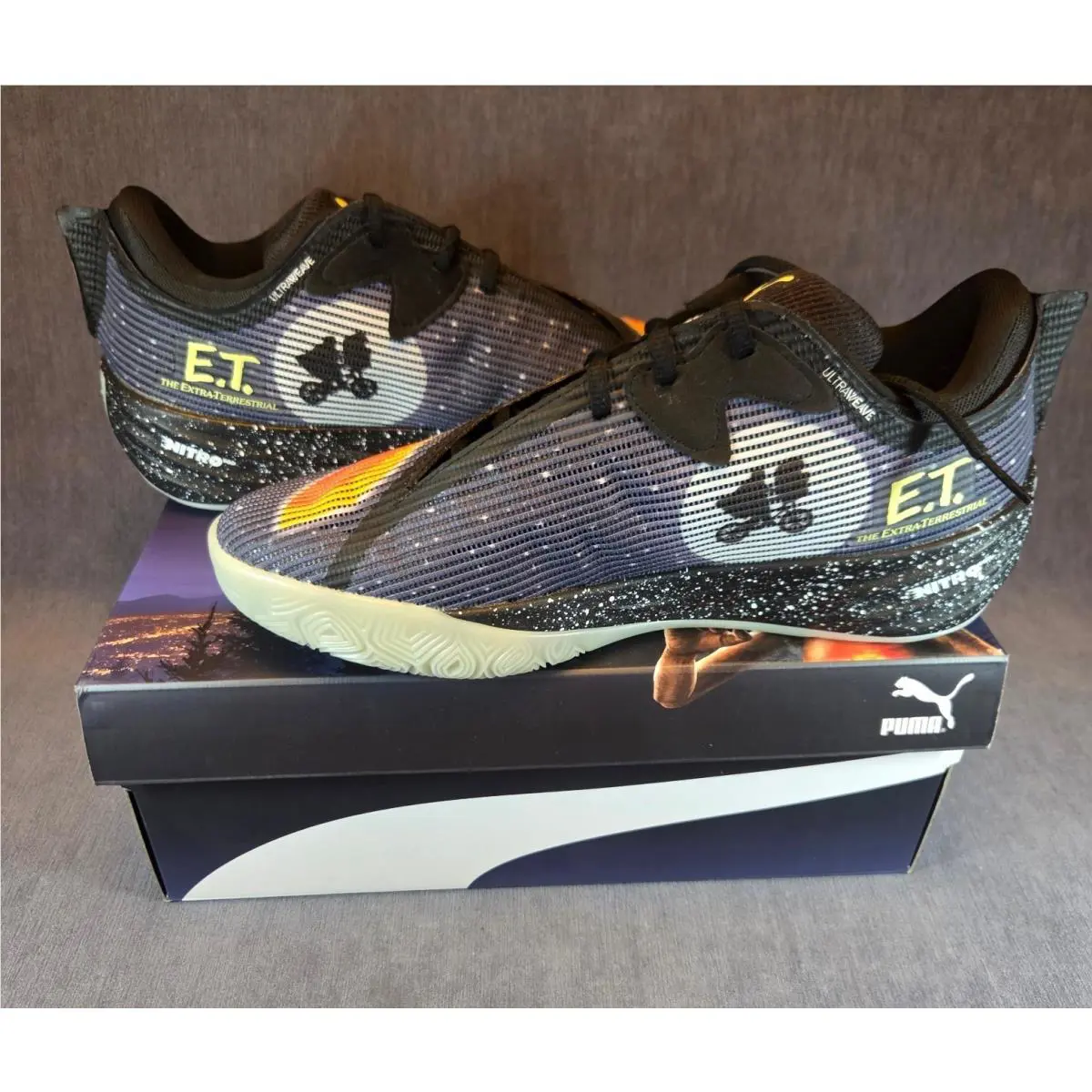 All Pro-nitro Z E.t. Electro Blue-puma Black Shoes Size 11