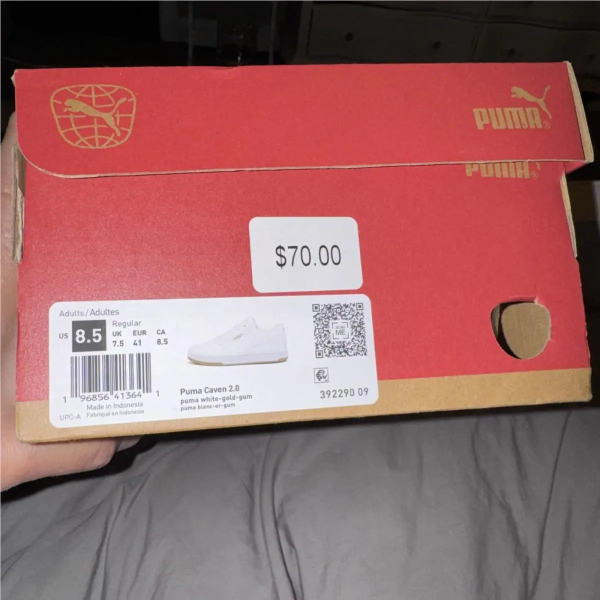 Puma shoes - PUMA Caven - Caven - 392290-09 - White 5