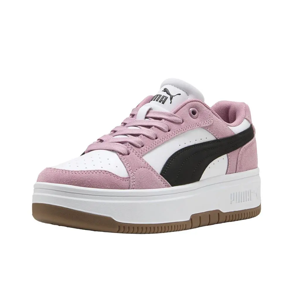 Puma shoes - PUMA Rebound Femme Low Lace Up - 40259302 - Pink (UPC: 198551572920) 0