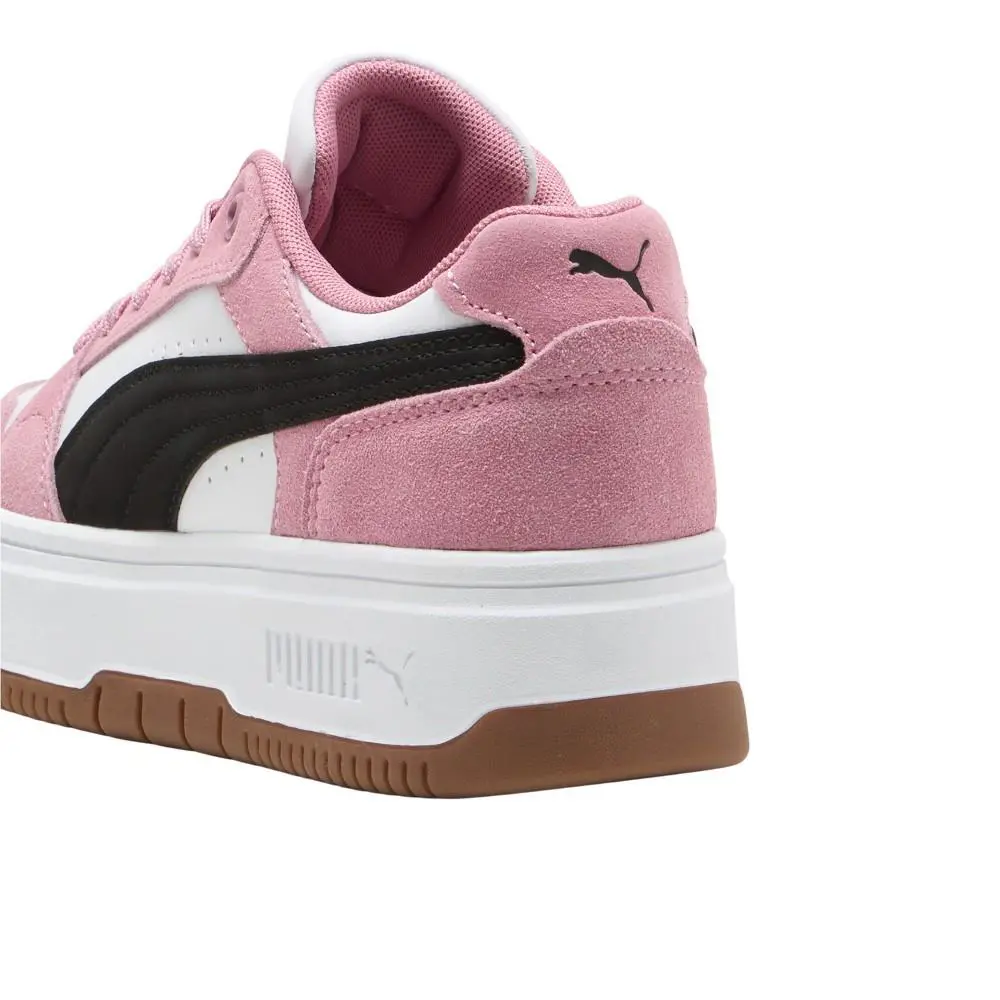 Puma shoes - PUMA Rebound Femme Low Lace Up - 40259302 - Pink (UPC: 198551572920) 5