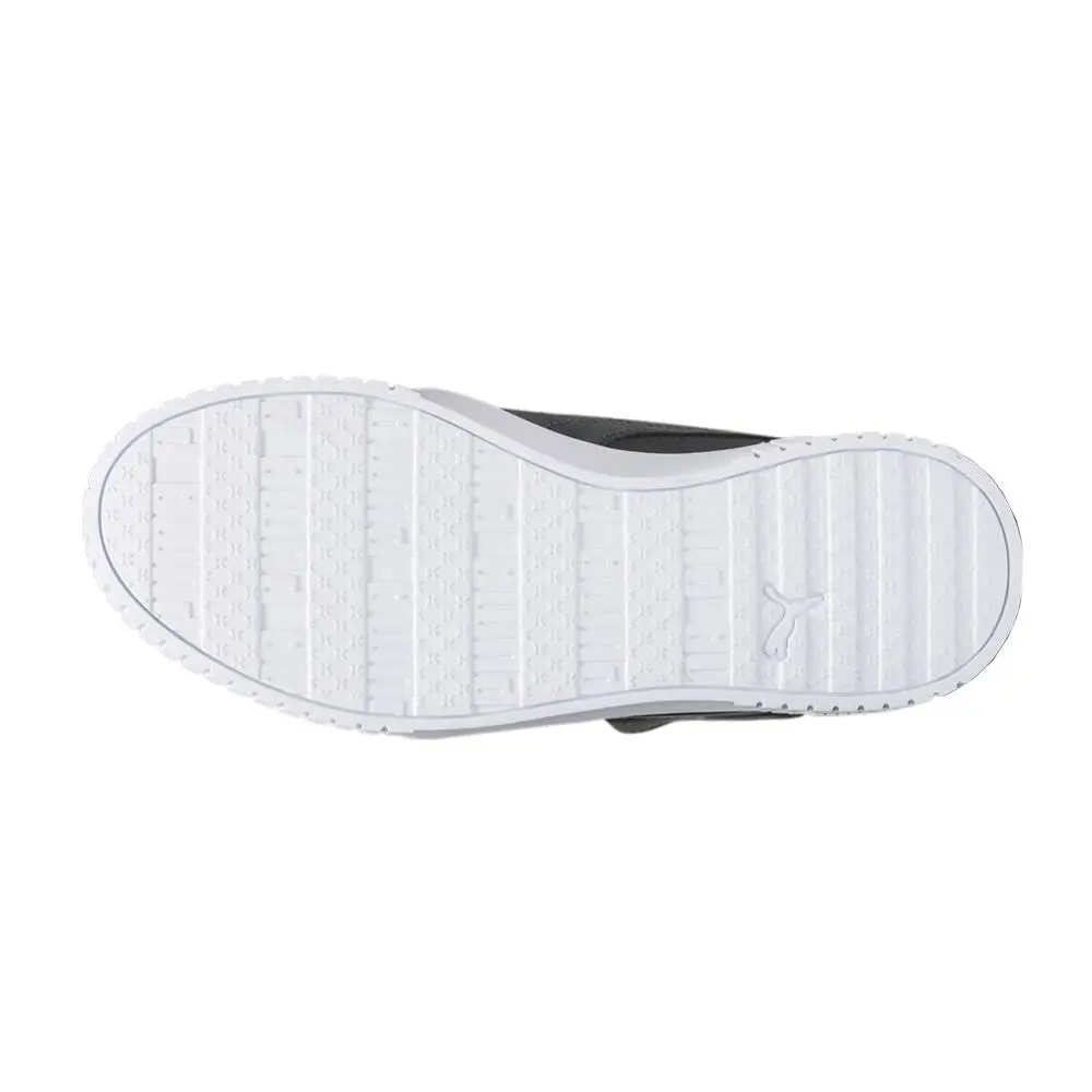 Puma Womens Carina 2.0 Lux High Sneakers Shoes Casual - Grey - Size 8 M Asphalt - ASPHALT- ASPHALT - TEAM GOLD