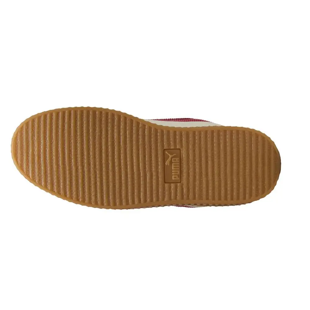 Puma shoes - PUMA Fenty X  Creeper Phatty Corduroy Lace Up - 39987004 - Red (UPC: 197671873351) 3