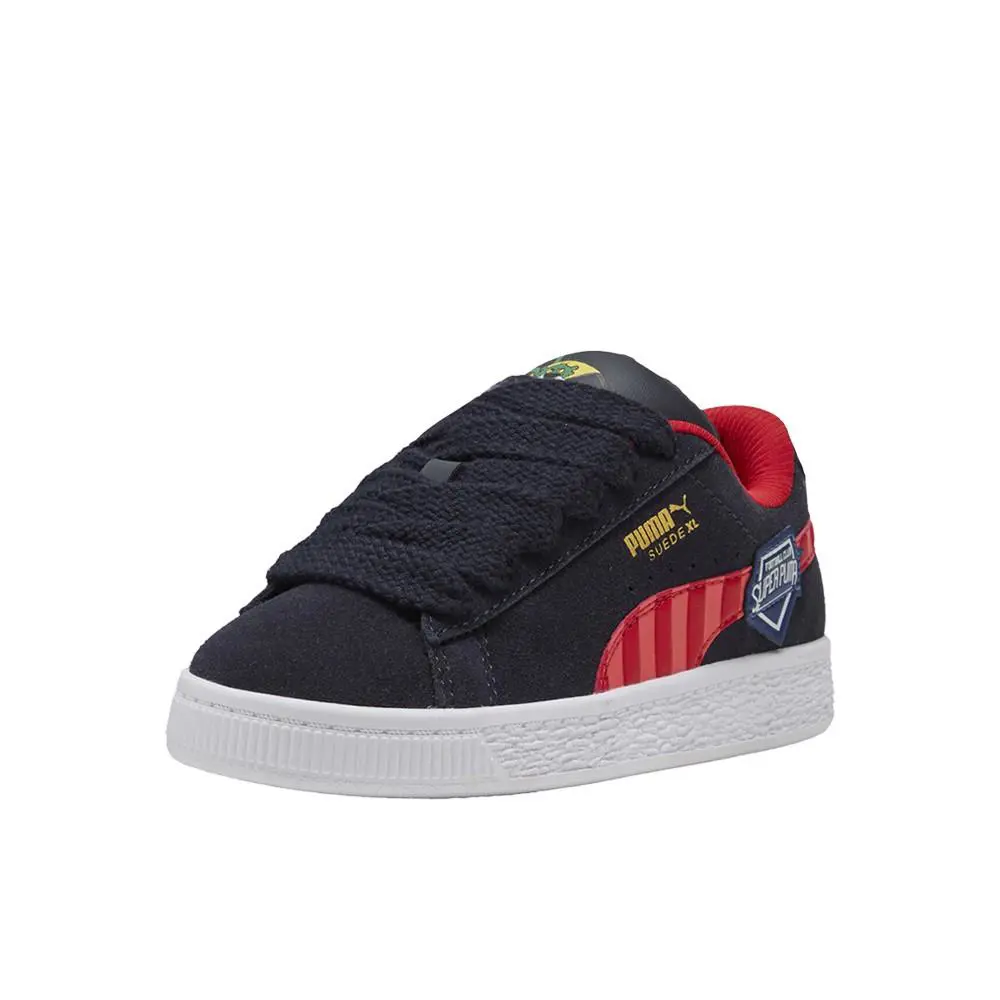 Puma shoes - PUMA Suede Xl Super Lace Up  Toddler - 40495701 - Blue (UPC: 198556439556) 0