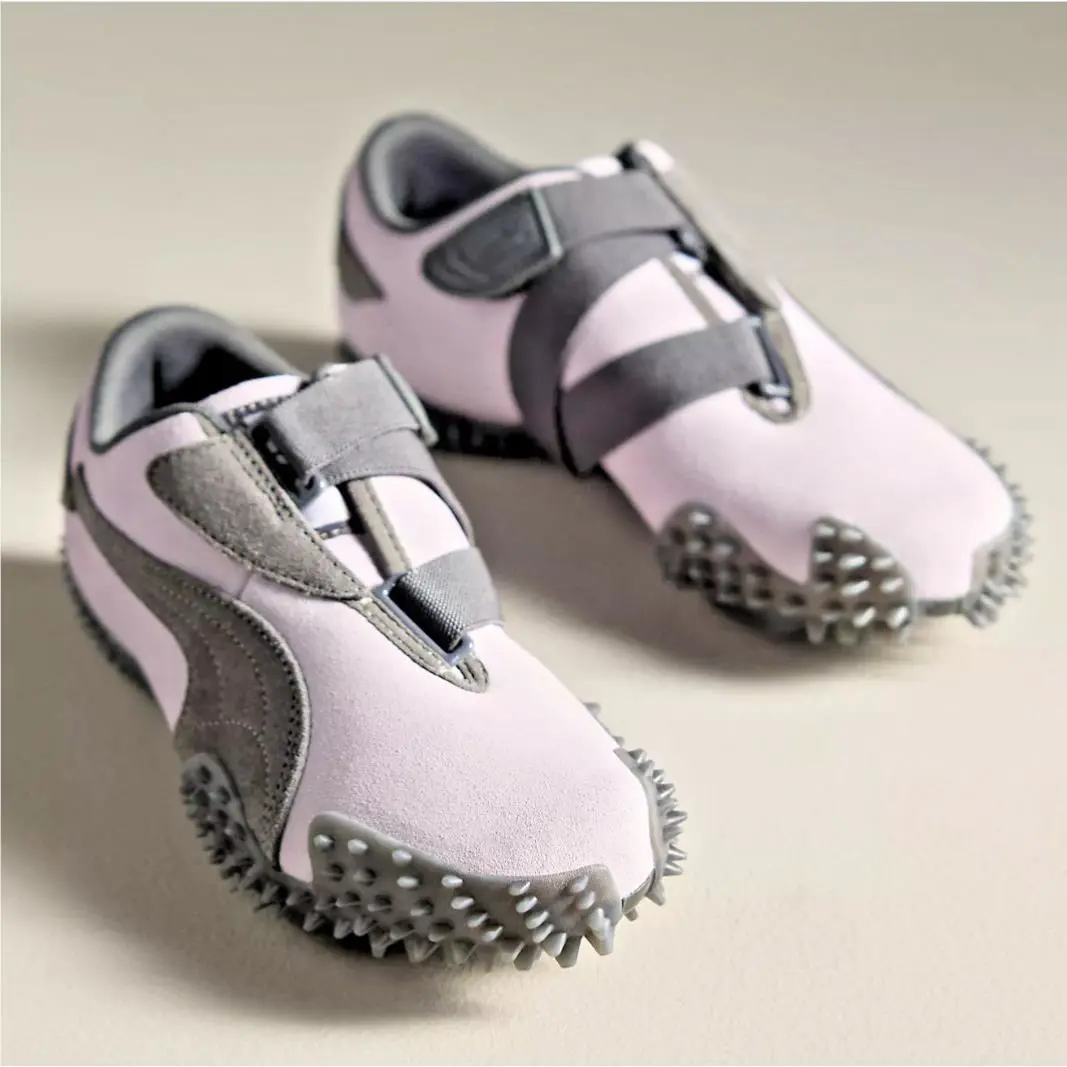Puma Mostro Suede Dusky Gray Lilac Crush Womens EU 37 US 5 M