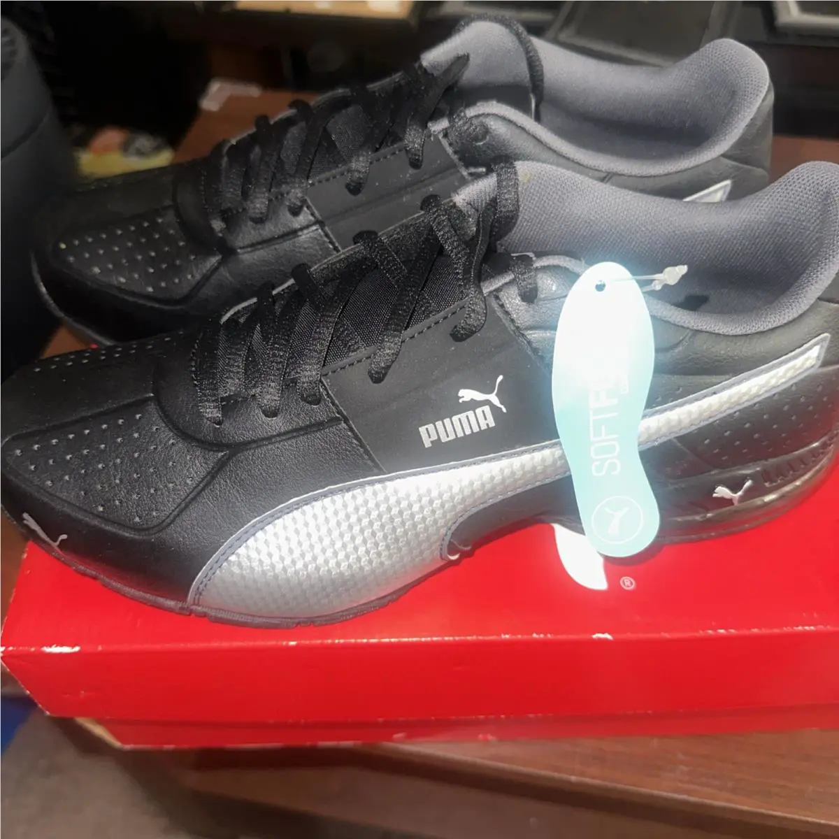 Puma shoes - PUMA Cell Surin 2 Cross Trainer Running Shoe - 189876-02 - Black (UPC: 0889183468506) 0