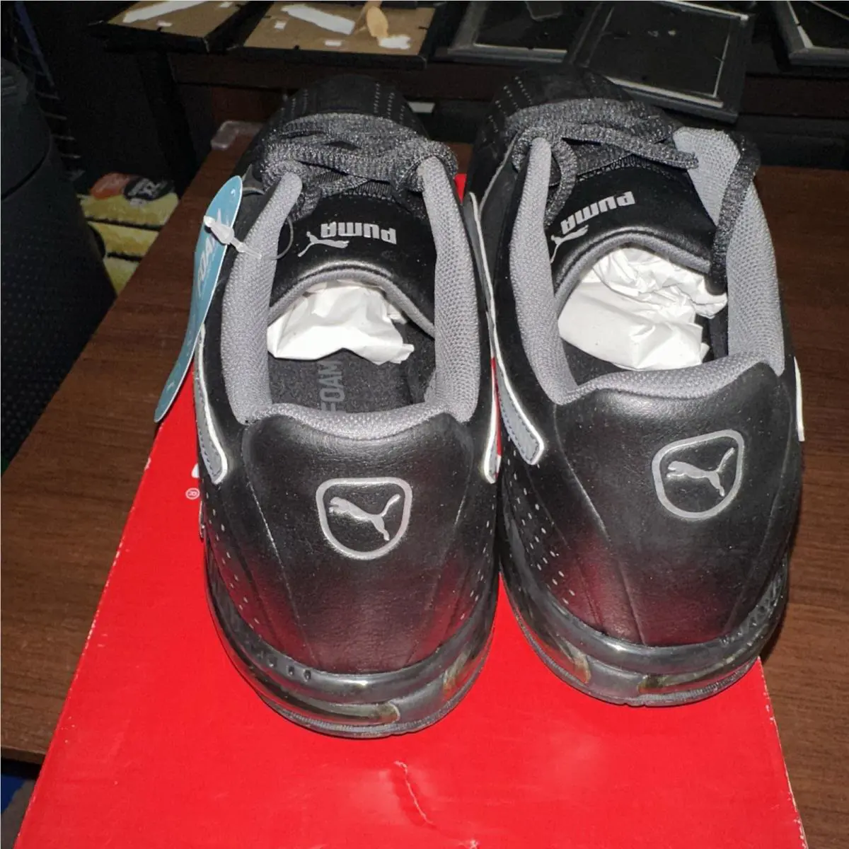 Puma shoes - PUMA Cell Surin 2 Cross Trainer Running Shoe - 189876-02 - Black (UPC: 0889183468506) 1