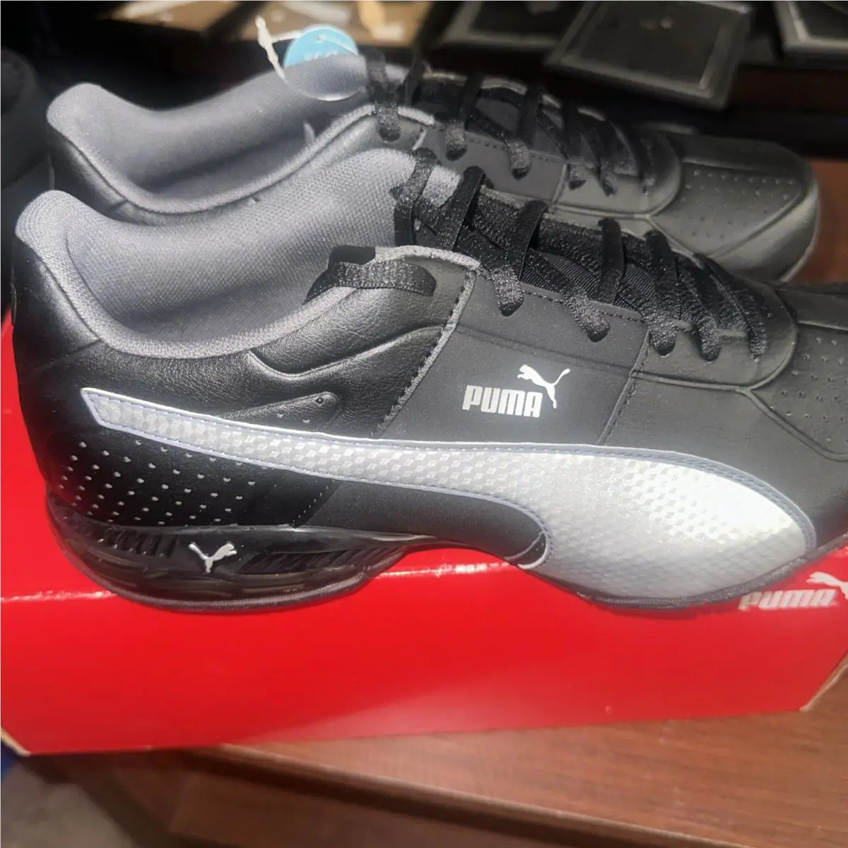 Puma shoes - PUMA Cell Surin 2 Cross Trainer Running Shoe - 189876-02 - Black (UPC: 0889183468506) 2