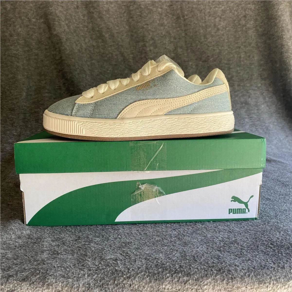 Puma shoes - PUMA Suede XL Denim Wns - Blue 1