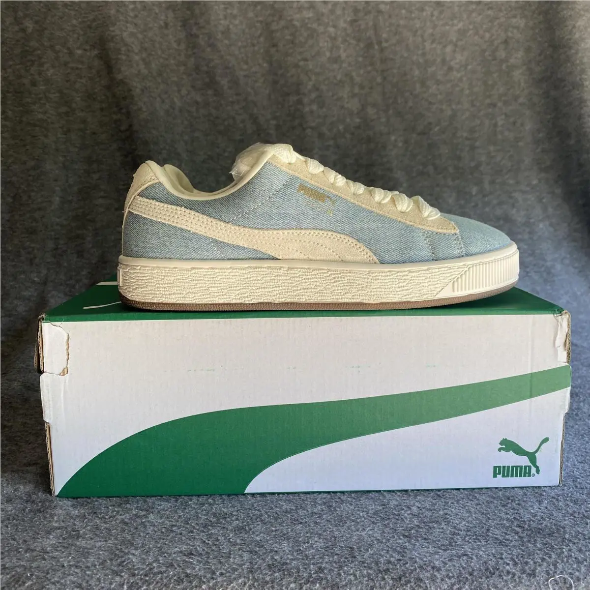 Puma shoes - PUMA Suede XL Denim Wns - Blue 3