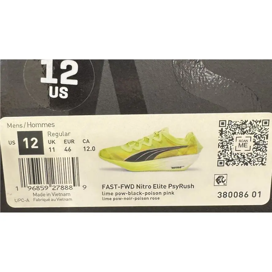 Puma shoes - FAST-FWD Nitro Elite Rush - Nitro Elite Rush - Yellow 6