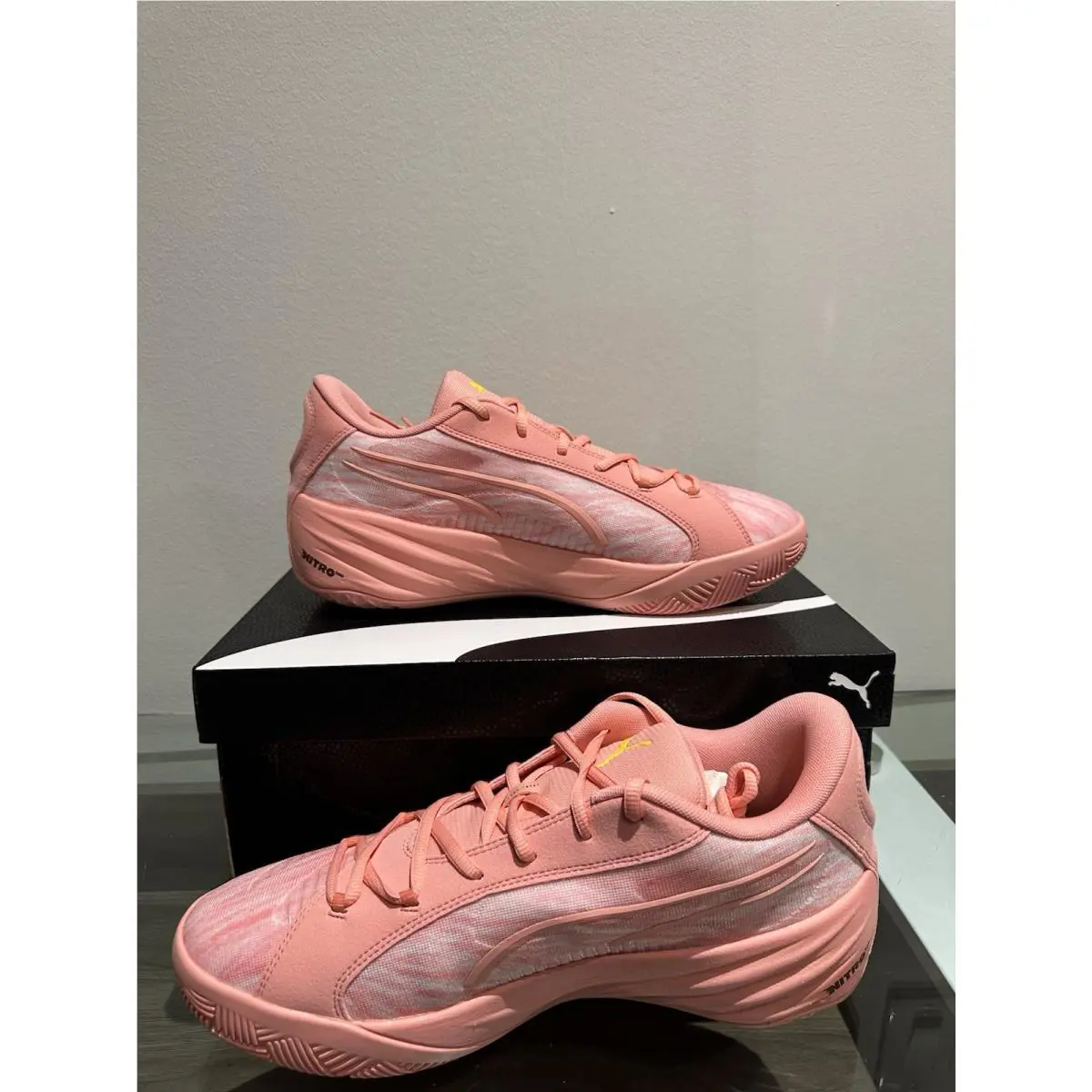 Puma shoes - PUMA All-Pro Nitro - Nitro - 311607-01 - Pink 1