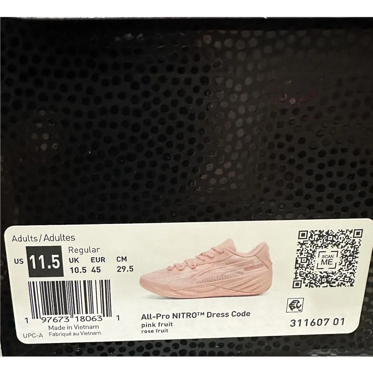 Puma shoes - PUMA All-Pro Nitro - Nitro - 311607-01 - Pink 4