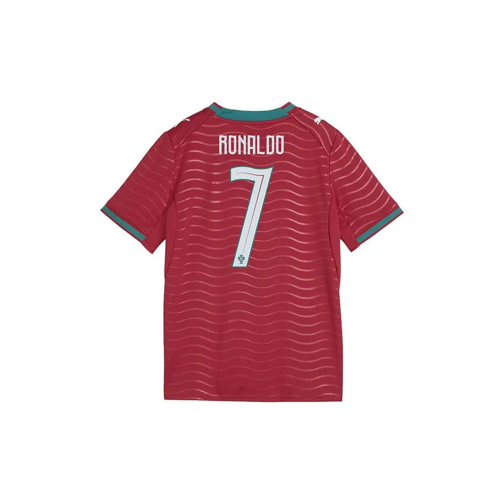 Puma clothing - PUMA Portugal 2026 Home Ronaldo Crew Neck Short Sleeve Replica Je - 78814477 - Red (UPC: 199259936427) 0