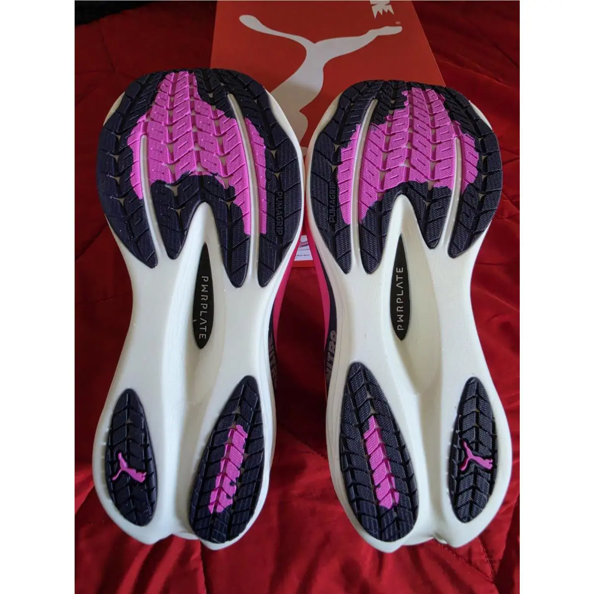 Puma shoes - Deviate 4 - Deviate - 312905-01 - Pure Pink Puma White 11