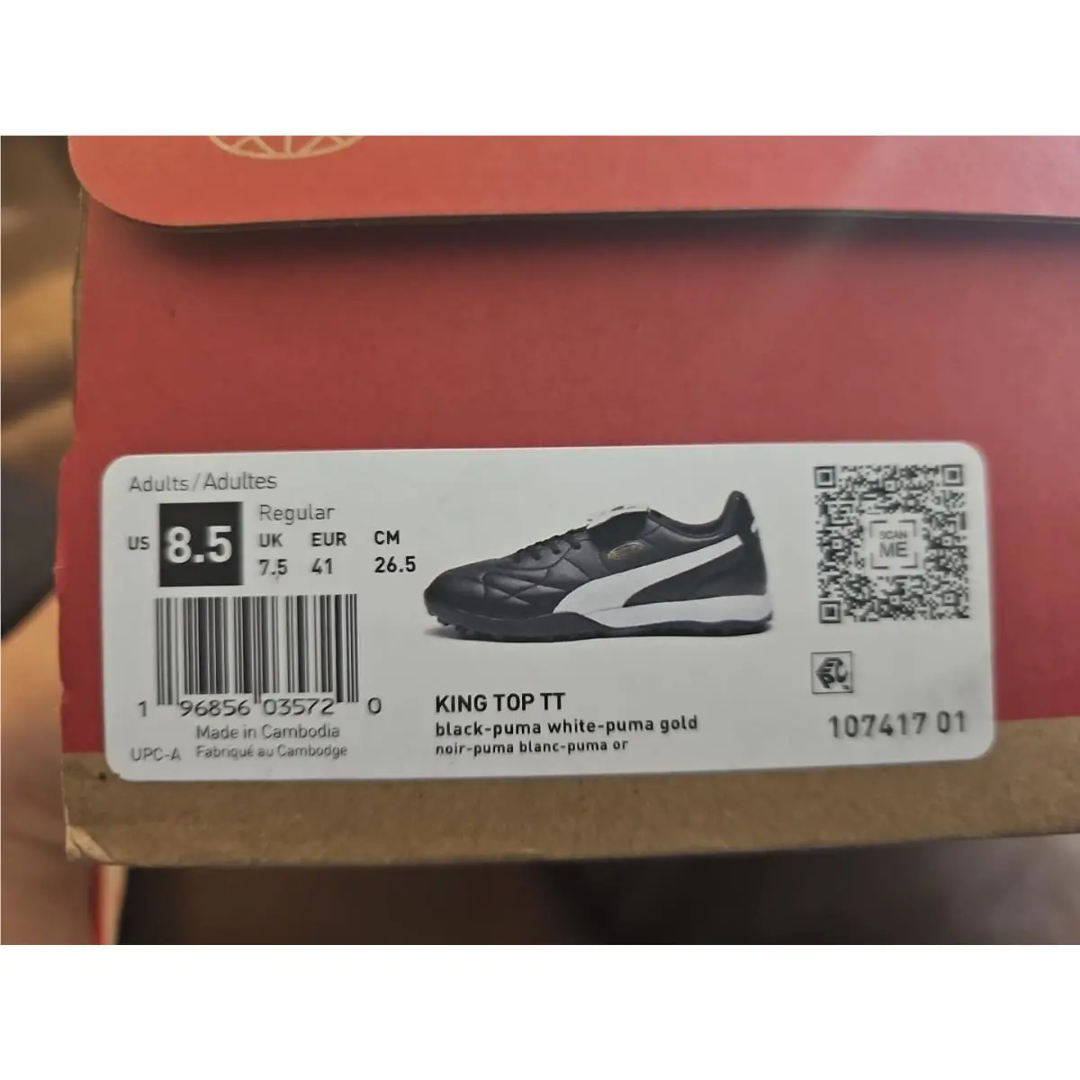 Puma shoes - PUMA King - King - 107417-01 - Black 4