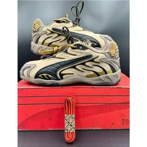 Puma x Asap Rocky Inhale L Sneaker Women’s SZ 10 Toasted Almond Black 405580-01