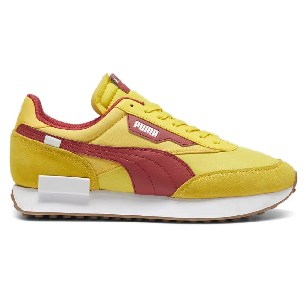 Puma Future Rider Play On Lace Up Mens Size 4 M Sneakers Casual Shoes 39347320 - Yellow